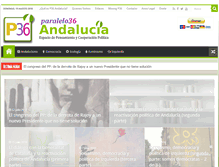 Tablet Screenshot of paralelo36andalucia.com